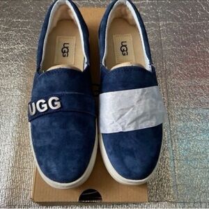 UGG women Blue Slip-On Shoes